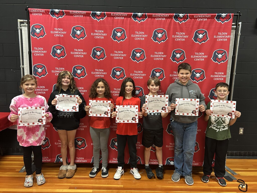 4th Grade September Students of Character!