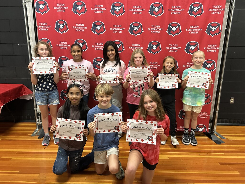 5th Grade September Students of Character!