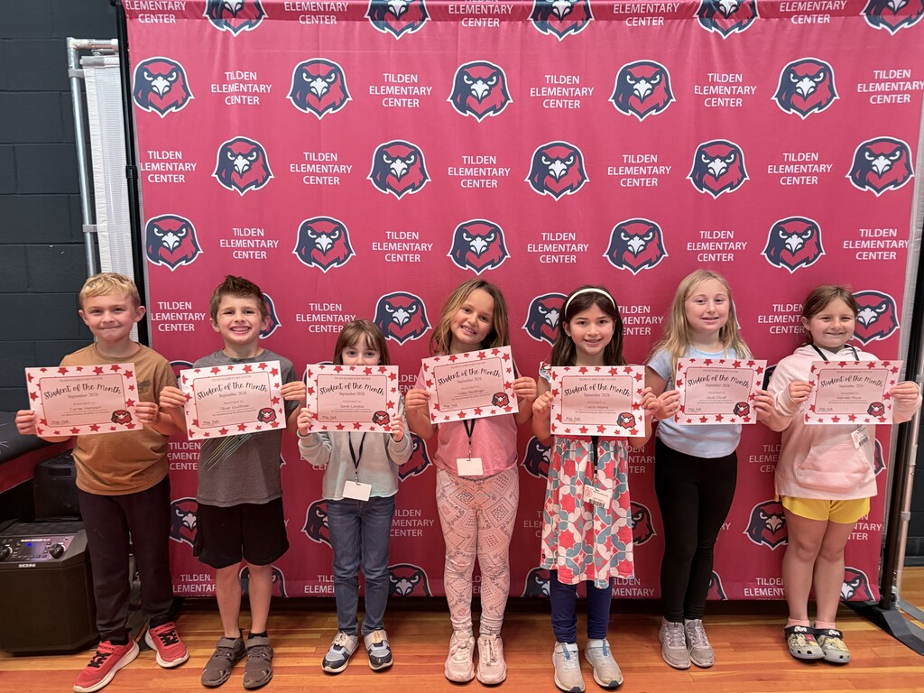 2nd Grade September Students of Character!