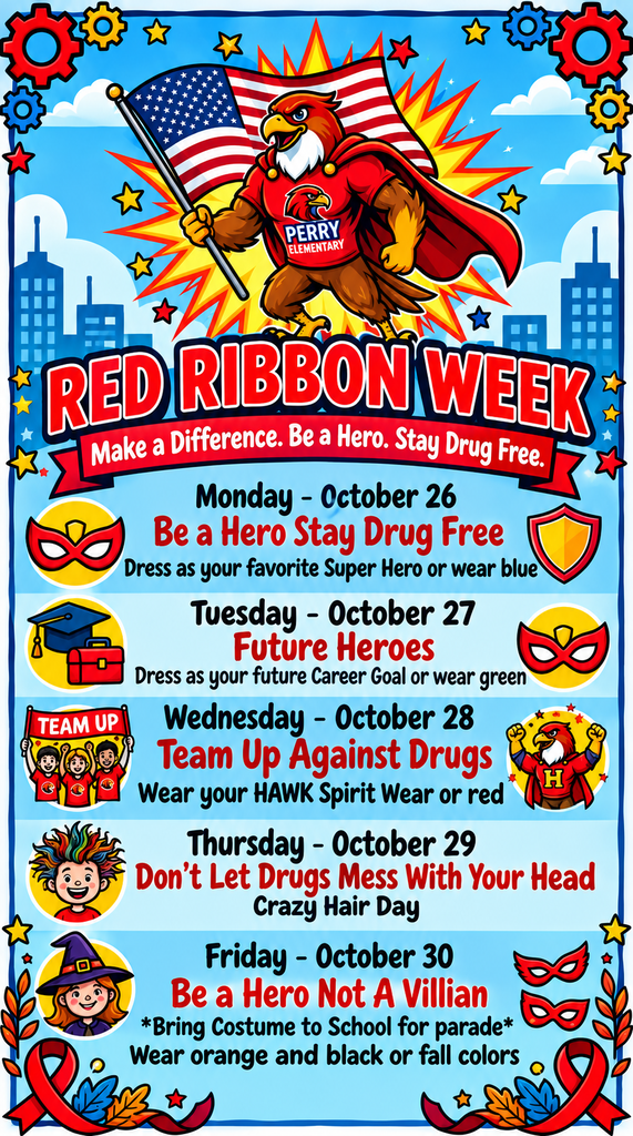 Red Ribbon Week Flyer