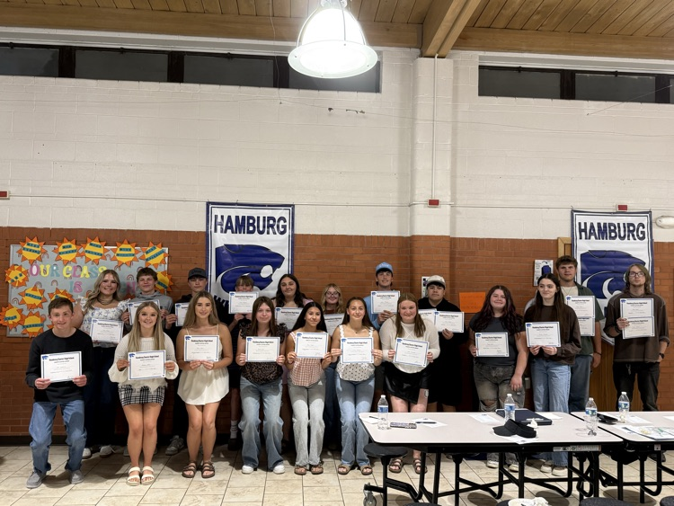 Letter Award Athletes