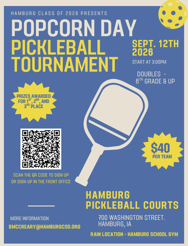Popcorn Day Pickleball