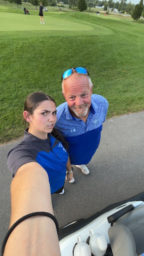Bella and Chops Golf 2025