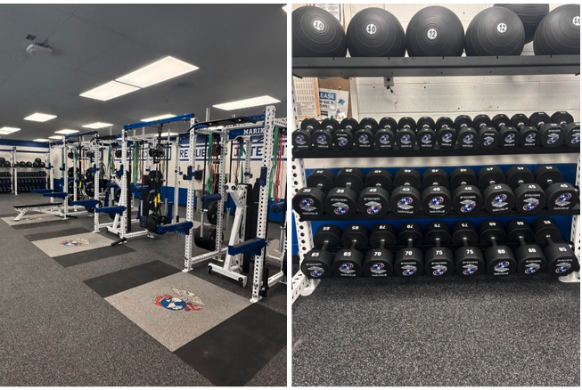 New weight room