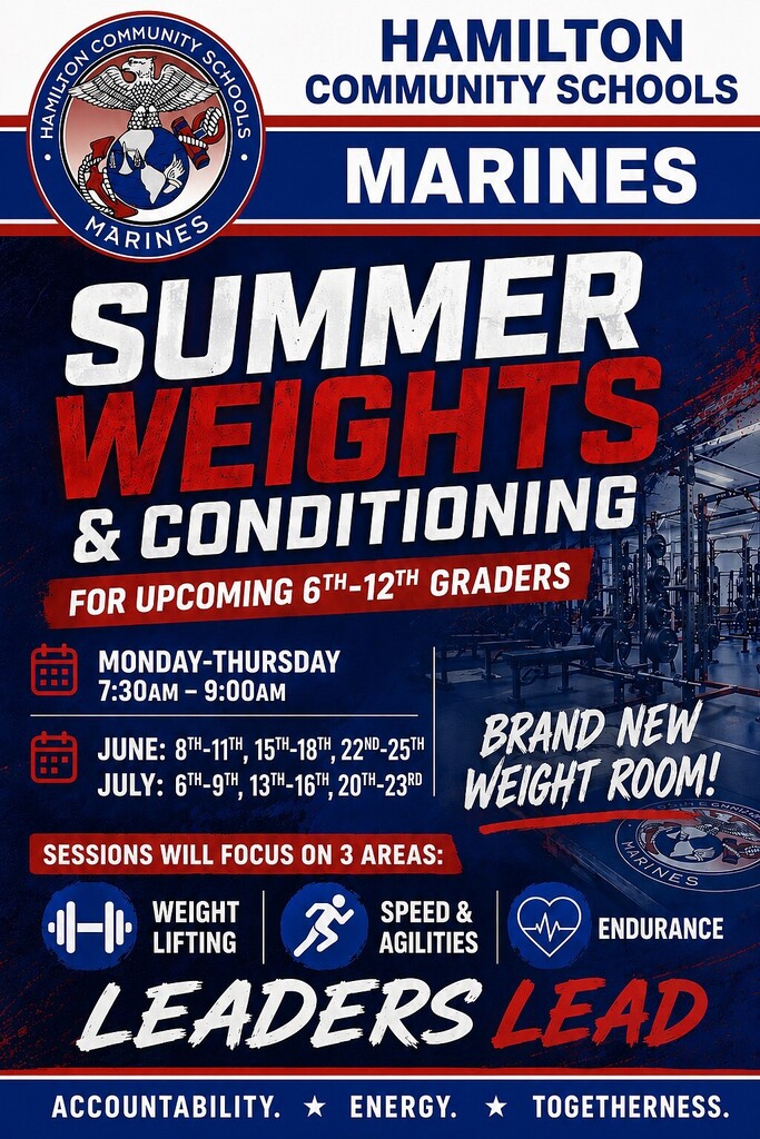 HCS Summer Weights and Conditioning - Grades 6-12
