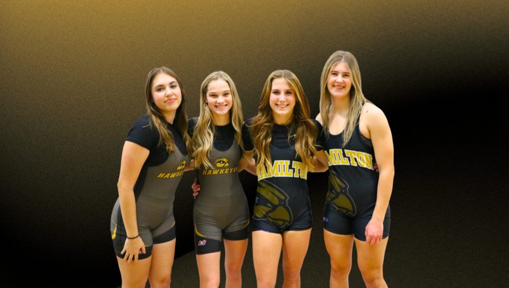 Hamilton female wrestlers.