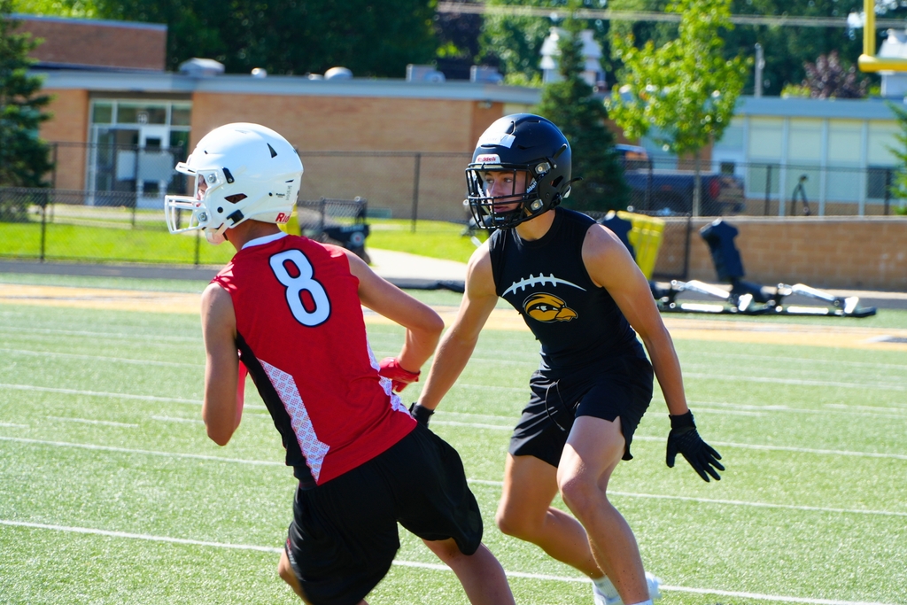 Photos of Hamilton's 7 on 7 vs. Holland on June 23, 2026 at the Hamilton football stadium.