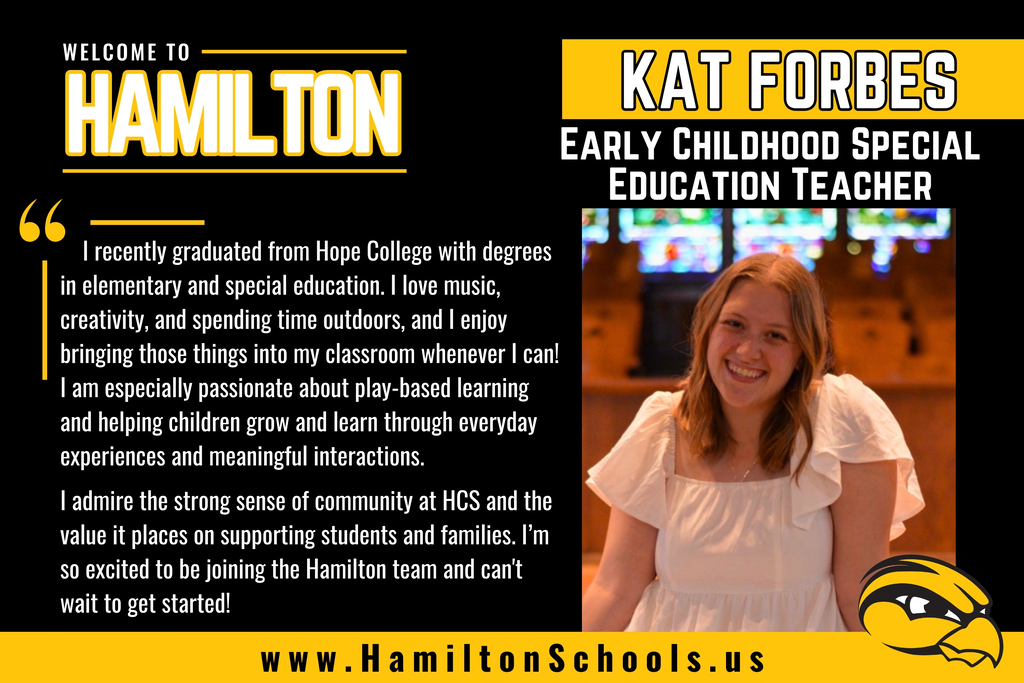 Kat Forbes introduction as ECSE teacher.