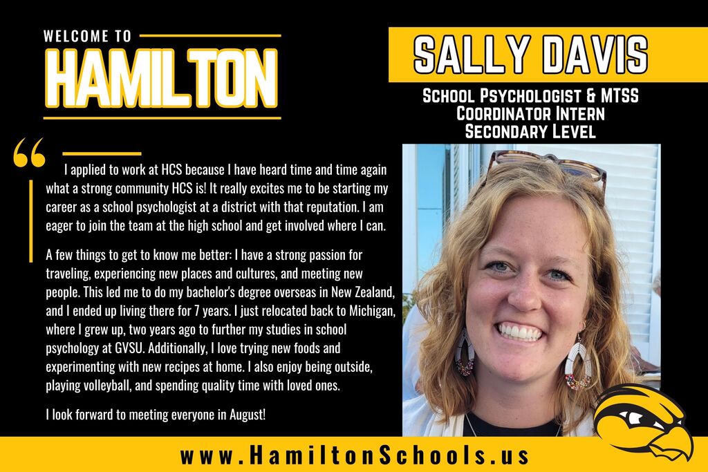 Sally Davis introduction.