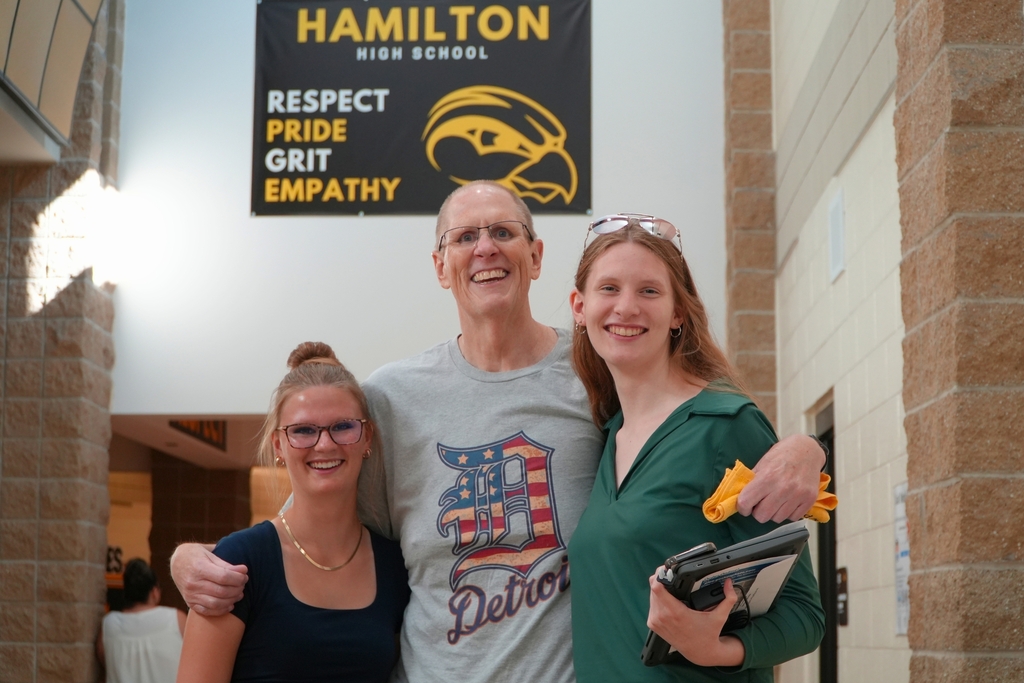 Hamilton High School open house photos.