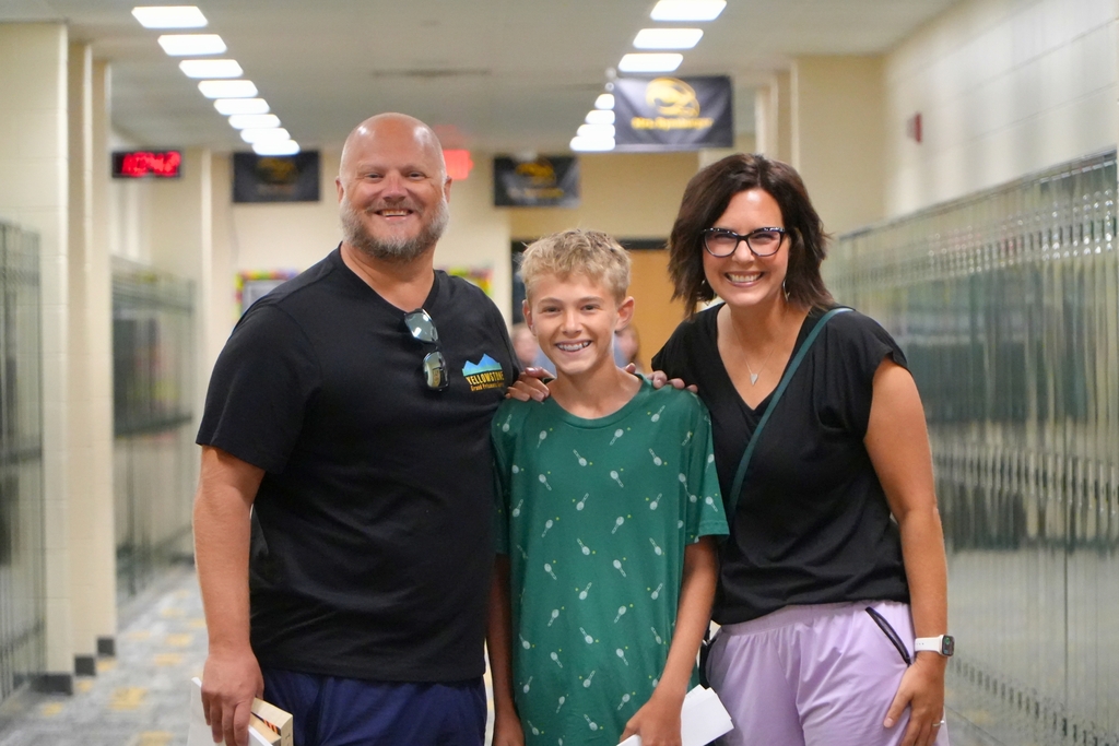 Hamilton High School open house photos.