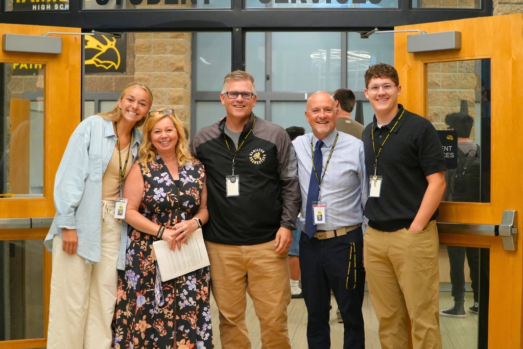 First day of school images at Hamilton High School (2026-27).