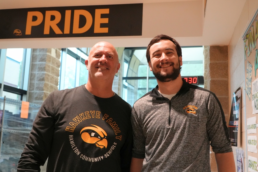 First day of school images at Hamilton High School (2026-27).