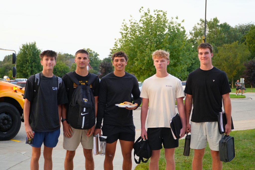 First day of school images at Hamilton High School (2026-27).