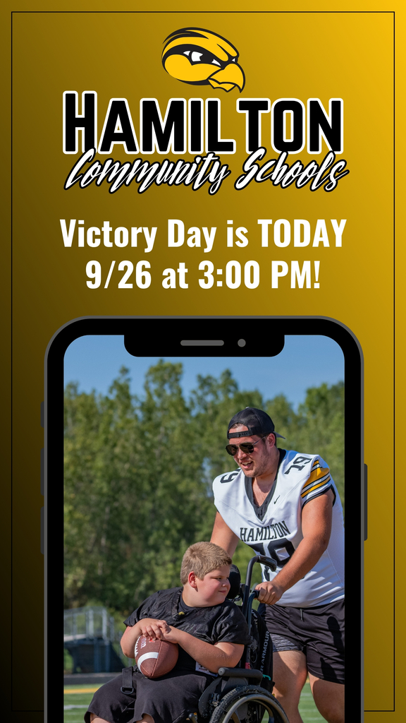 Victory Day is TODAY at 3:00 PM. September 26.