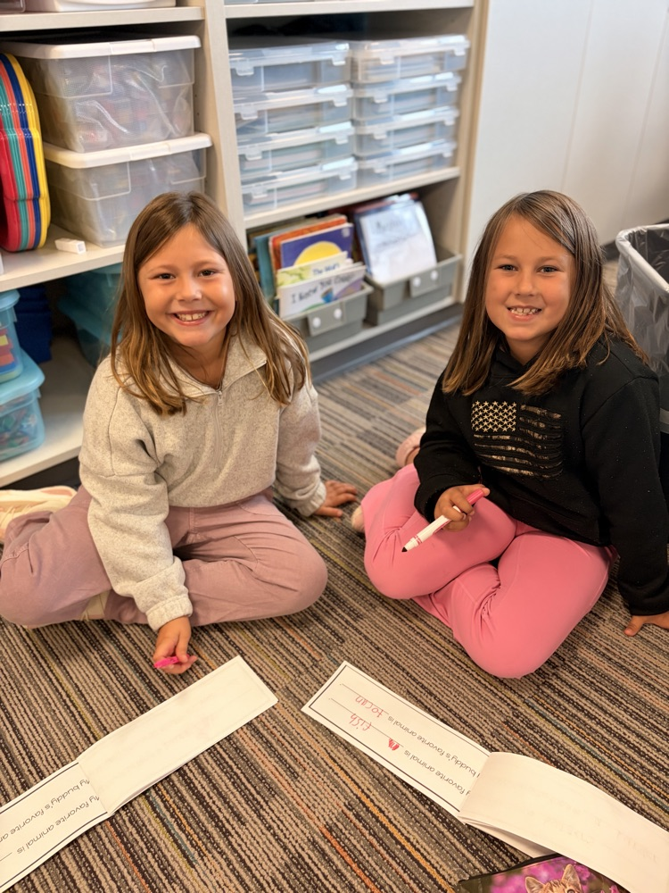 Reading with our Reading Buddies!