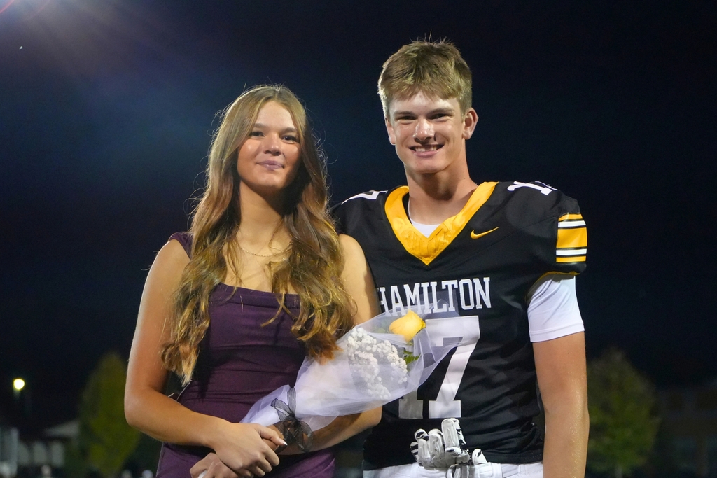 Hamilton Homecoming Court photos.
