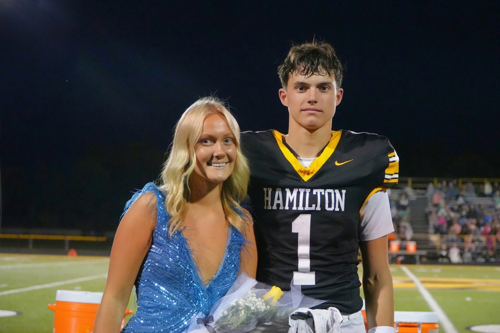Hamilton Homecoming Court photos.