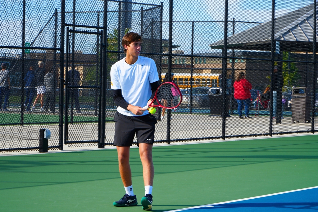 Hamilton boys tennis photos.