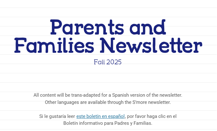 ESL Fall Newsletter