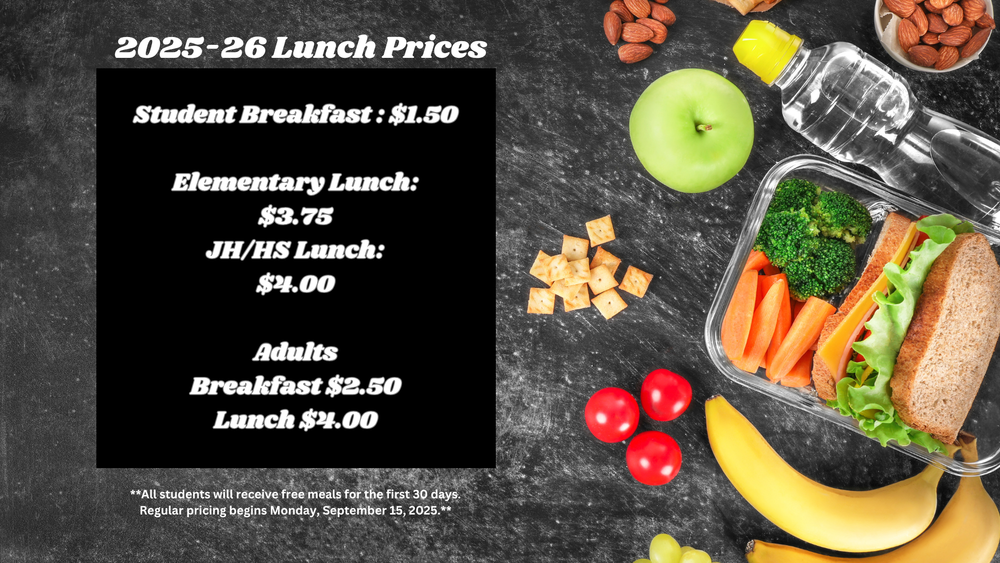 School Lunch Prices