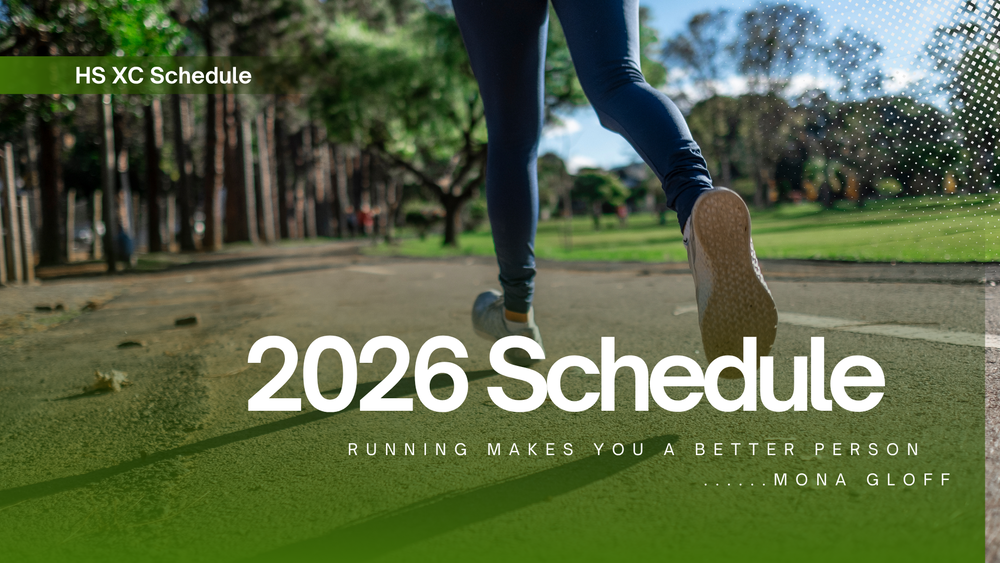 HS XC Schedule 