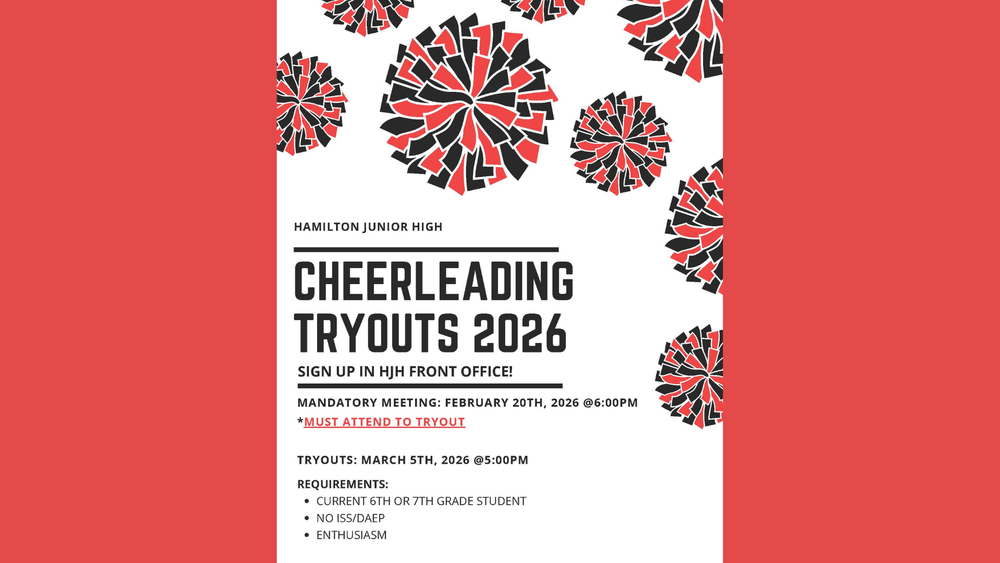 JH Cheer Tryouts
