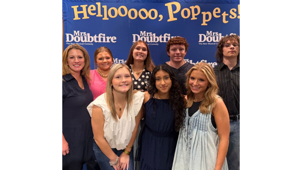 HS Theater attends Broadway Musical Mrs. Doubtfire in Austin