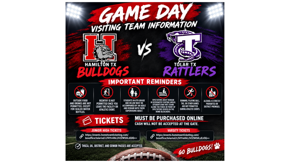 Game Day Visiting Team Info
