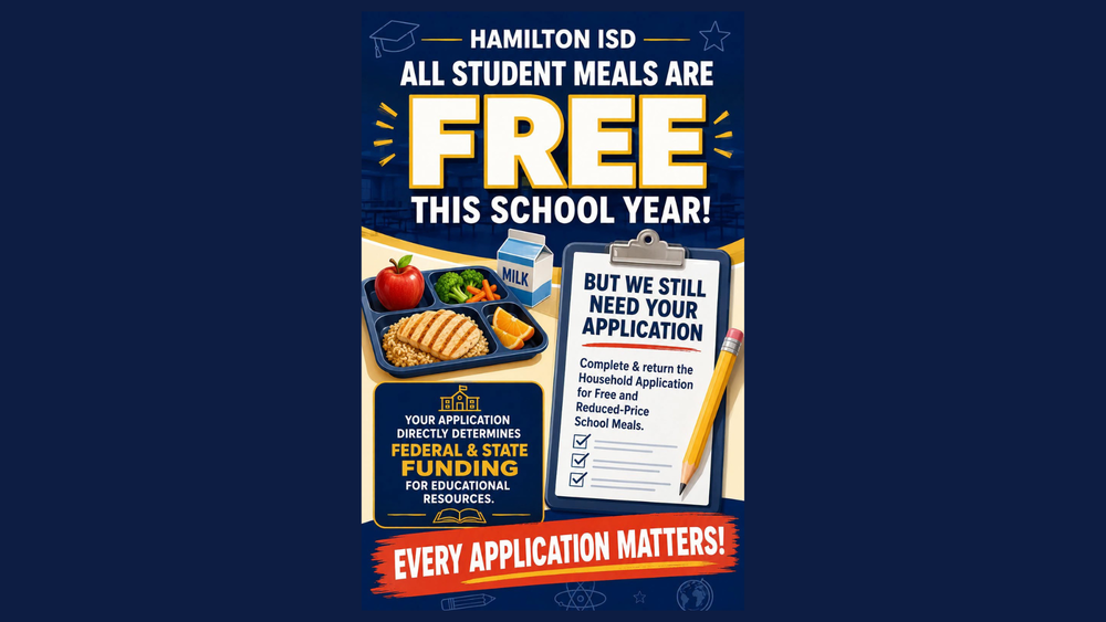 All STudent meals are Free