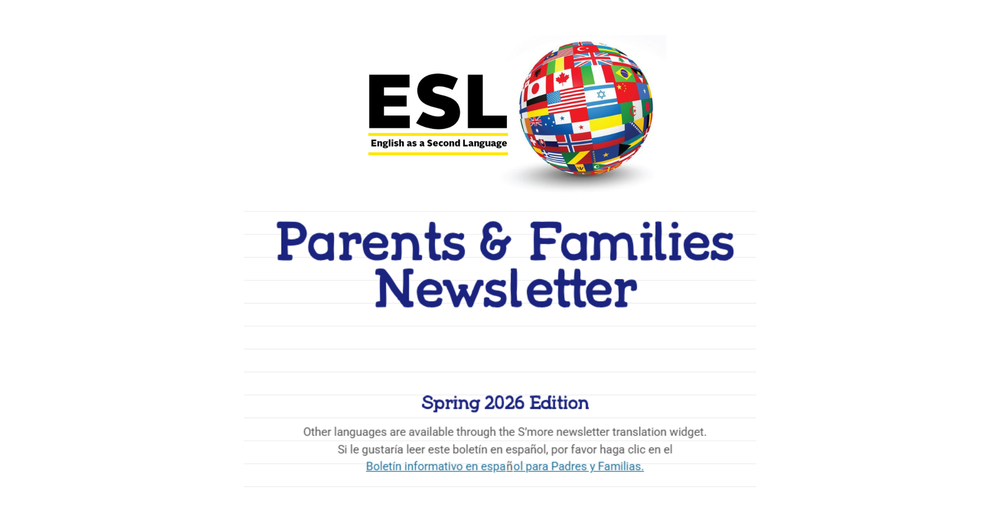 ESL Newsletter