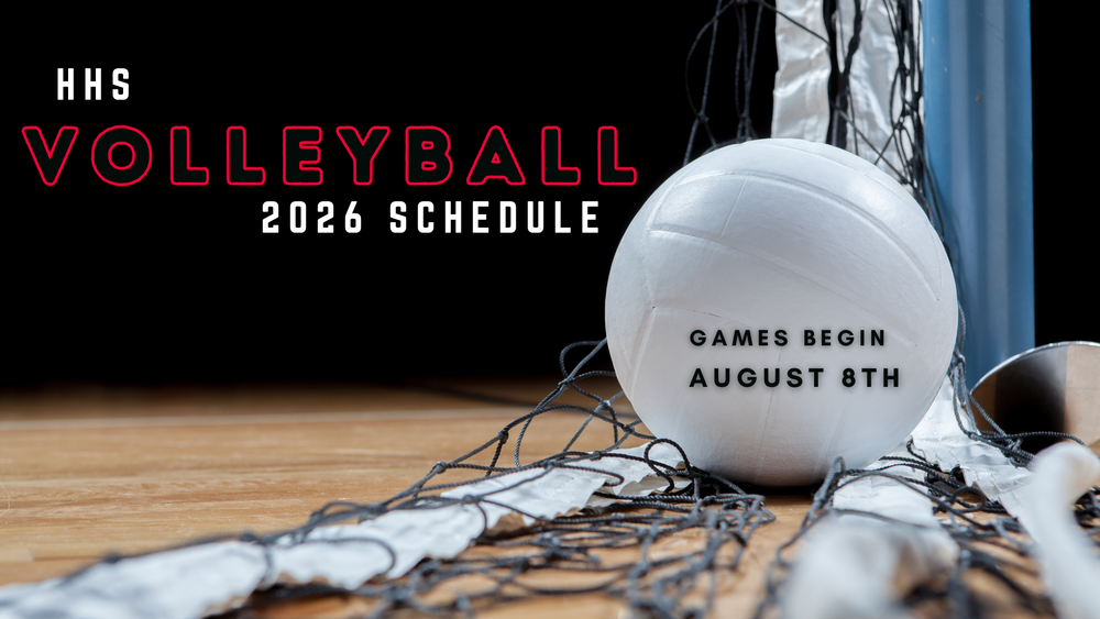 HHS Volleyball 2026 Schedule