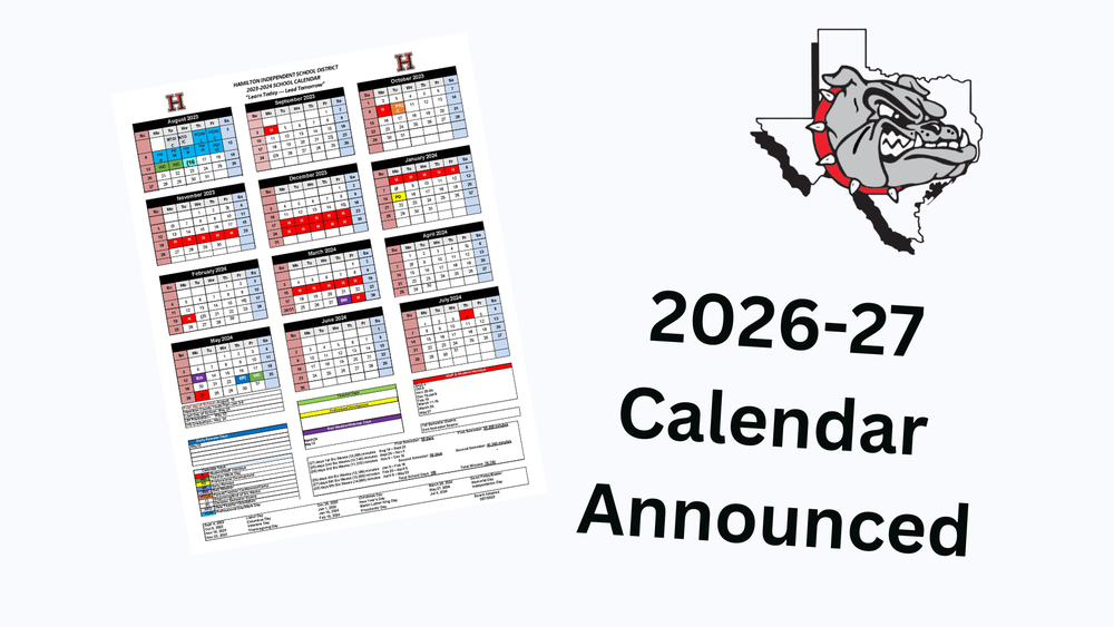 2026-27 Calendar