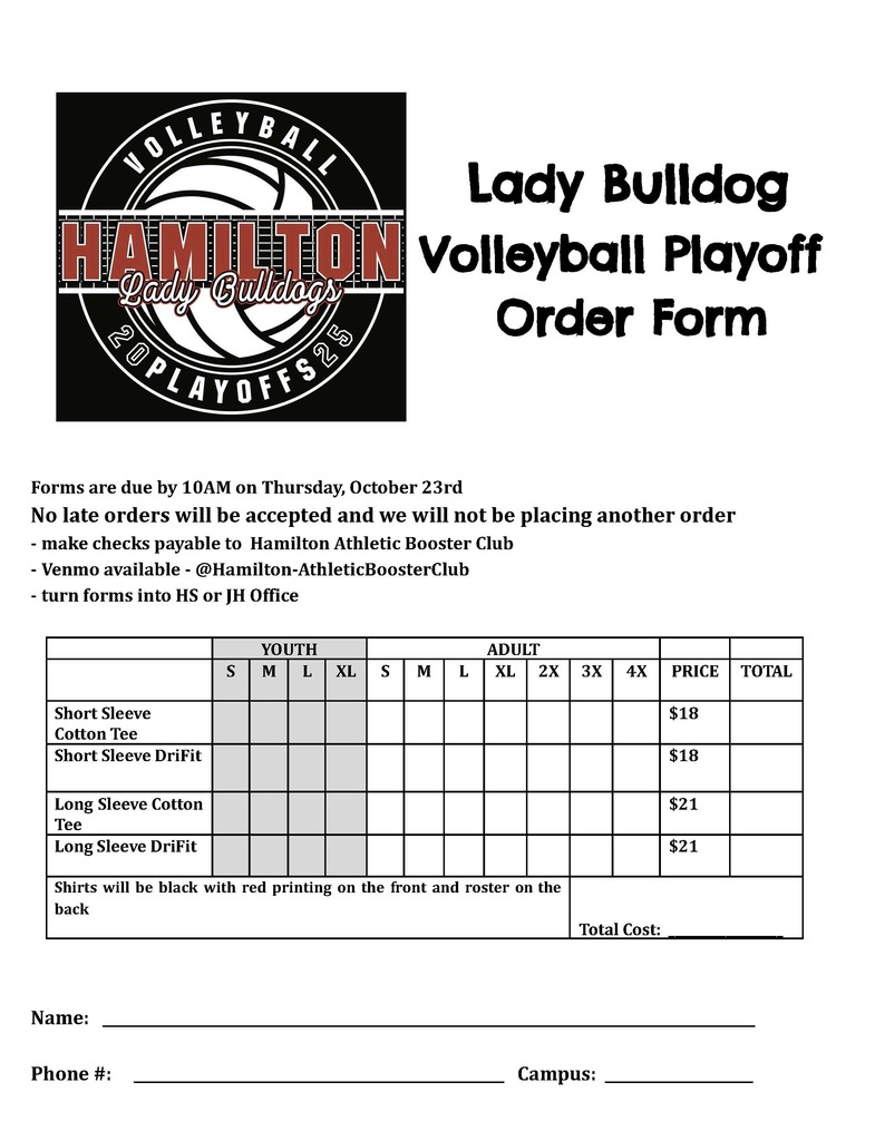 Volleyball playoff shirt