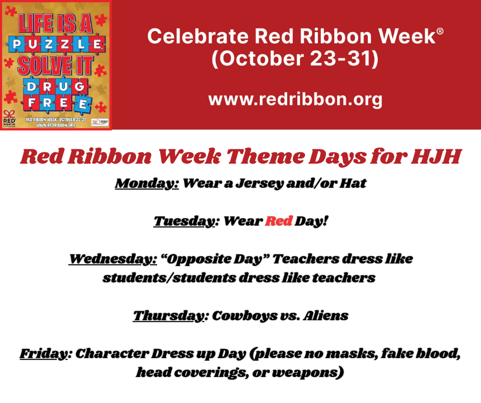 Red Ribbon Week - HJH