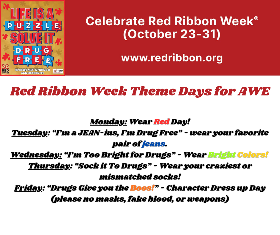 AWE Red Ribbon Week