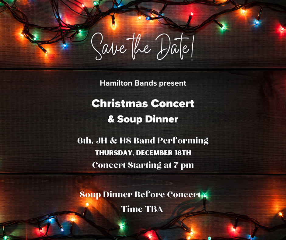 Save the Date - Christmas Concert