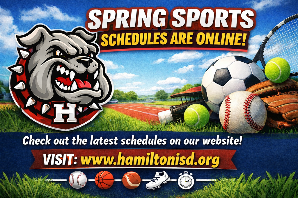 Spring Sports Schedules