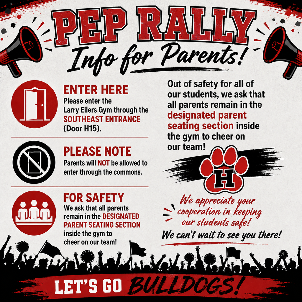 Pep Rally Info For Parents
