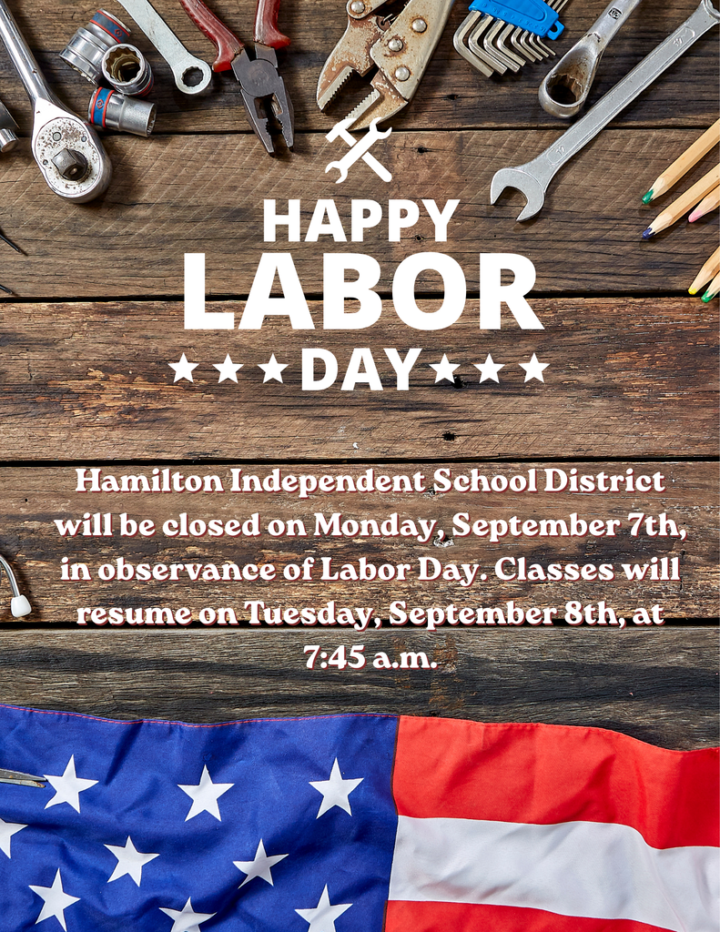 HISD Will be closed for Labor Day