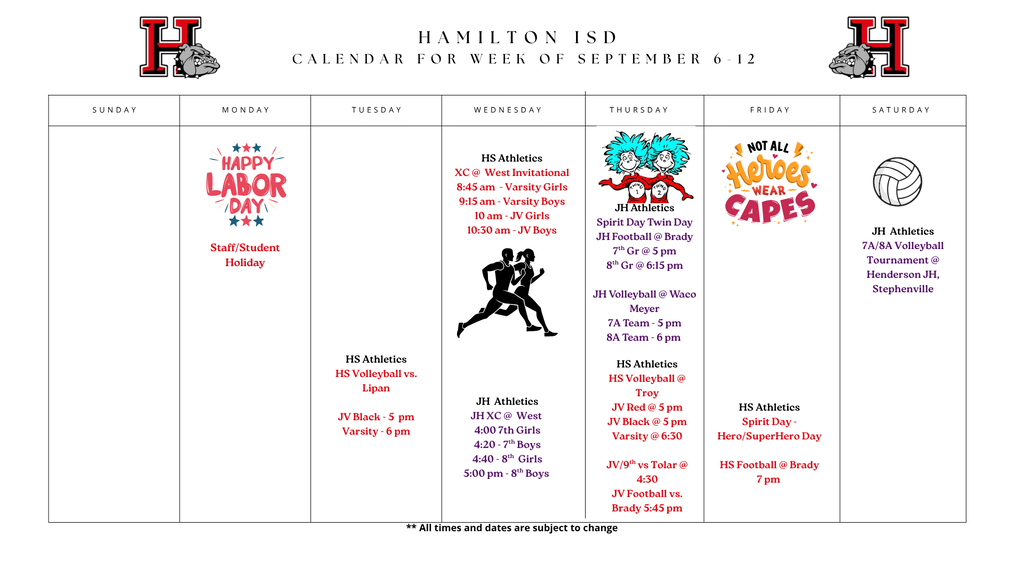 HISD Calendar
