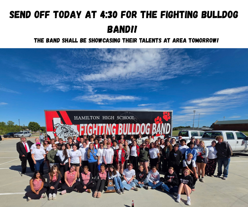 Bulldog Band Send Off 