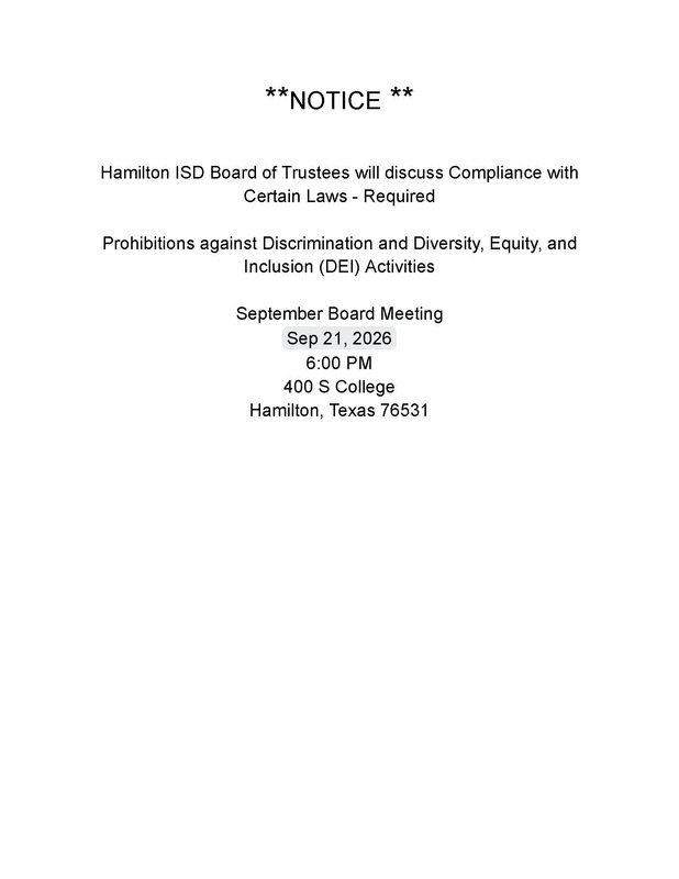Notice