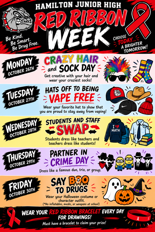 Red Ribbon Week for HJH