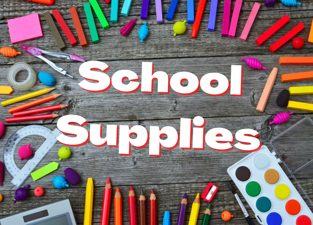 school supplies image