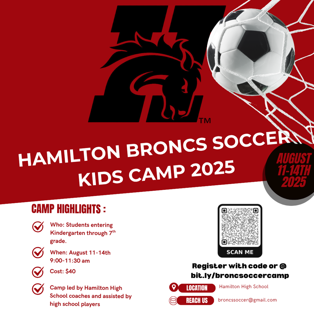 HHS Bronc Soccer Camp