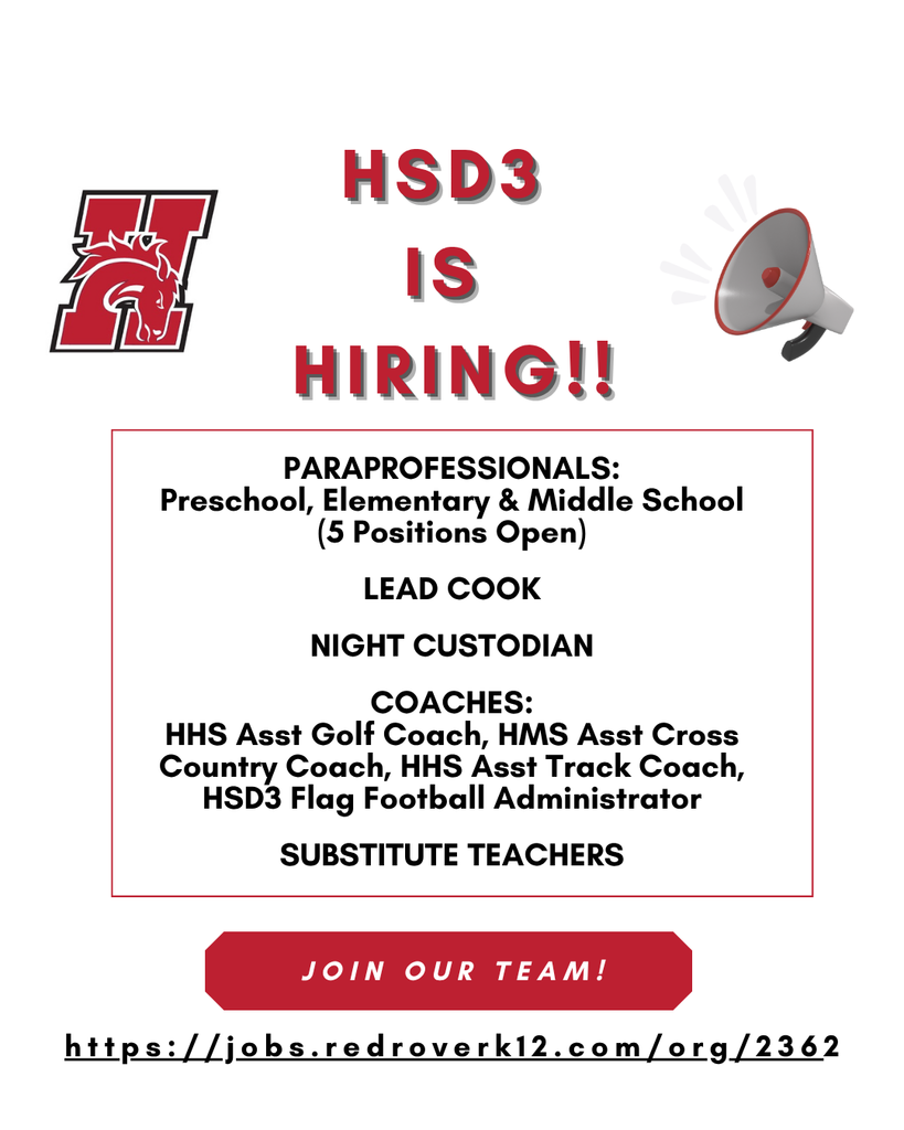 HSD3 is hiring