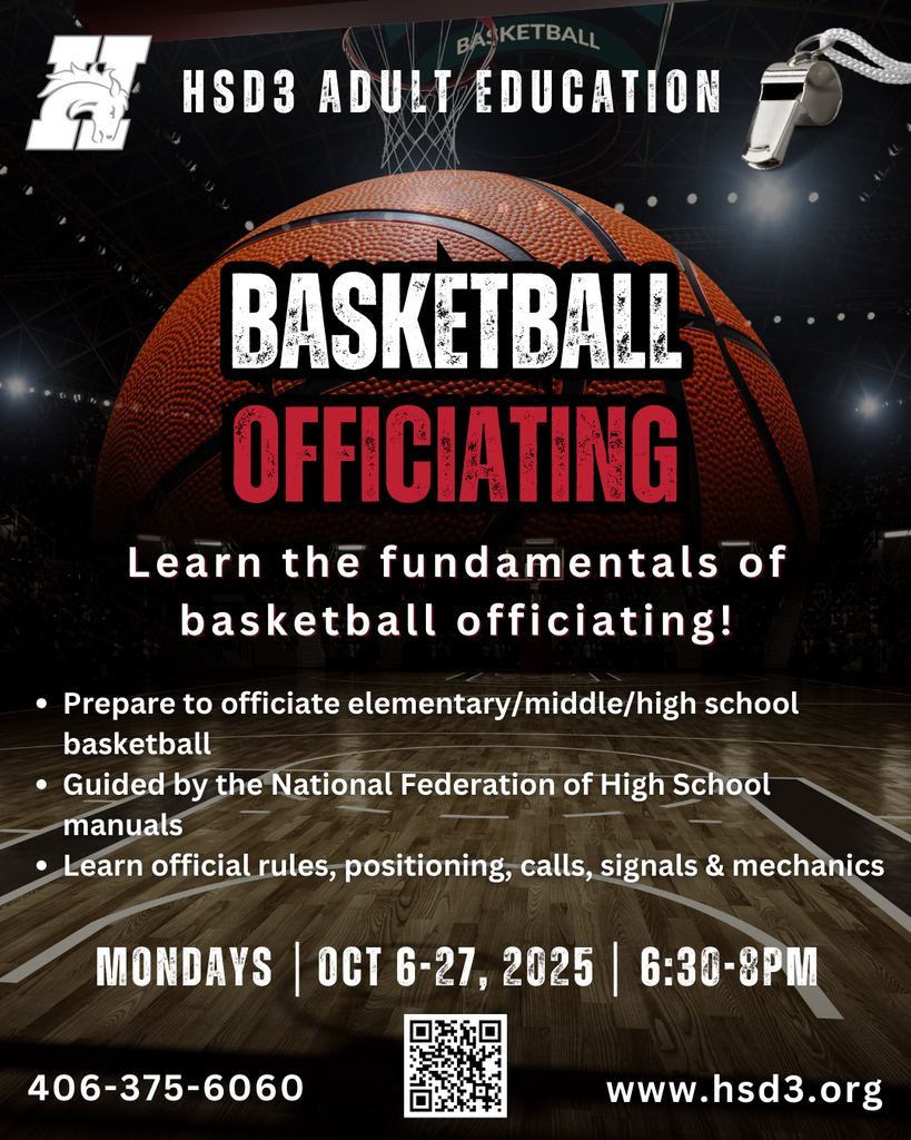 Adult education bball officiating class