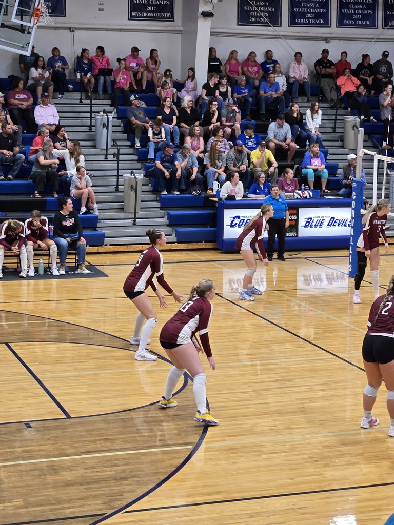 volleyball against corvallis