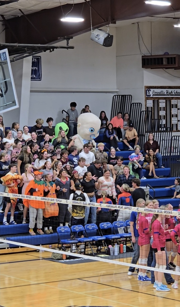 volleyball against corvallis
